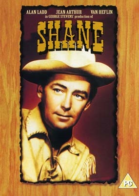 Shane, den tavse rytter (1953) [DVD]