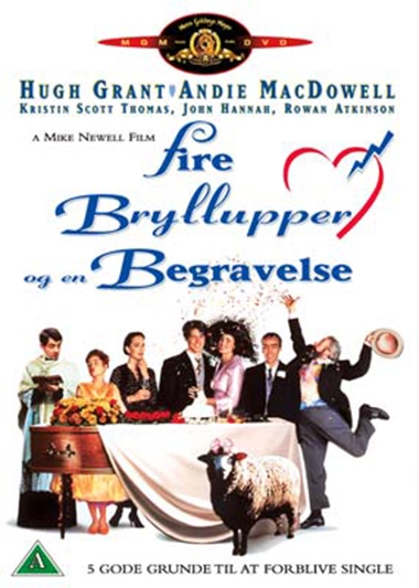 Fire bryllupper og en begravelse (1994) [DVD]